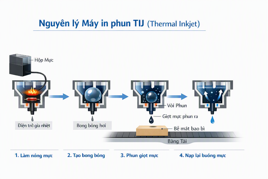 Máy in phun TIJ